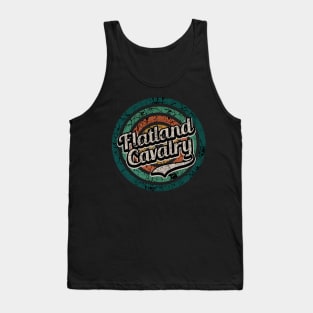 Flatland Cavalry // Retro Circle Crack Vintage Tank Top